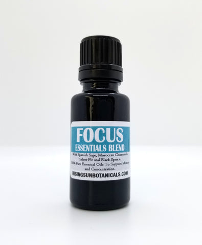 Focus Aromatherapy Essentials Blend - 100% Pure Essential Oils