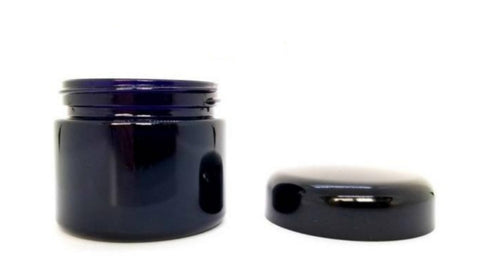 1.7oz Miron Violet Glass Jar 50ml Container